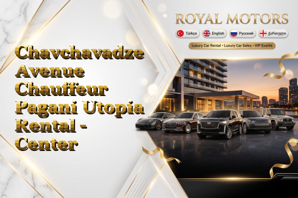 Chavchavadze Avenue Chauffeur Pagani Utopia Rental - Center