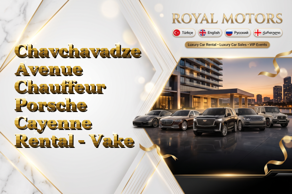 Chavchavadze Avenue Chauffeur Porsche Cayenne Rental - Vake