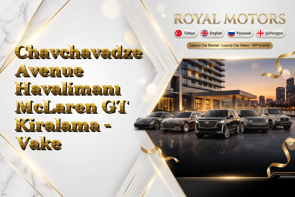 Chavchavadze Avenue Havalimanı McLaren GT Kiralama - Vake