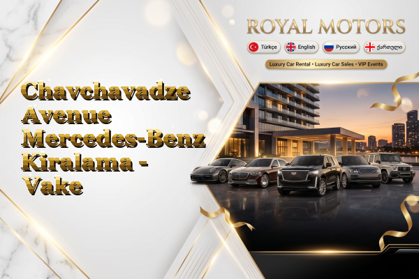 Chavchavadze Avenue Mercedes-Benz Kiralama - Vake