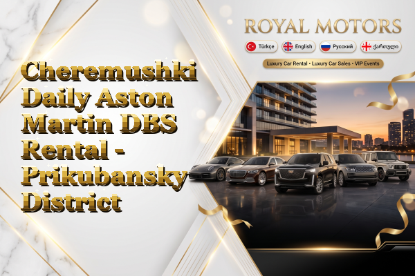 Cheremushki Daily Aston Martin DBS Rental - Prikubansky District