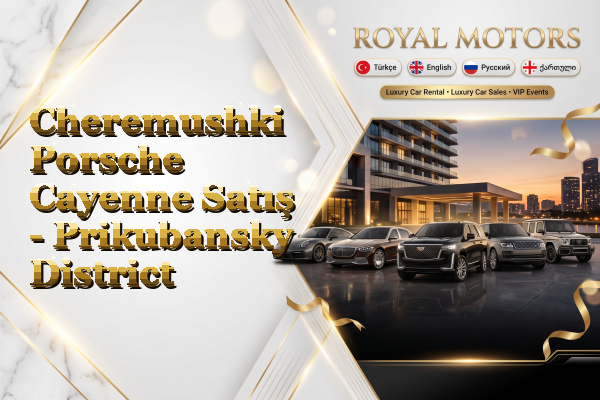 Cheremushki Porsche Cayenne Satış - Prikubansky District