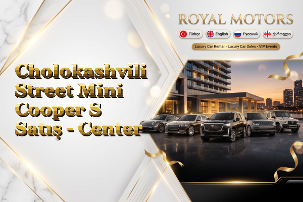 Cholokashvili Street Mini Cooper S Satış - Center