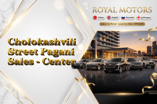 Cholokashvili Street Pagani Sales - Center