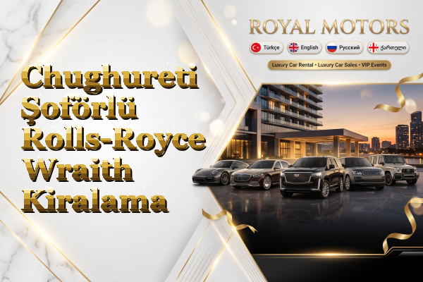 Chughureti Şoförlü Rolls-Royce Wraith Kiralama