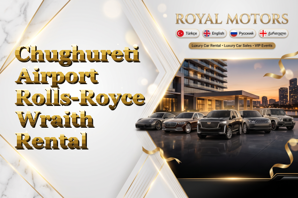 Chughureti Airport Rolls-Royce Wraith Rental