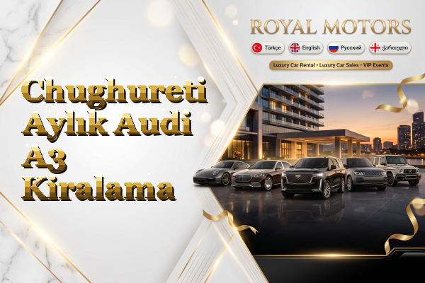 Chughureti Aylık Audi A3 Kiralama