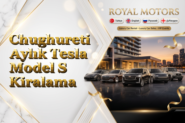 Chughureti Aylık Tesla Model S Kiralama