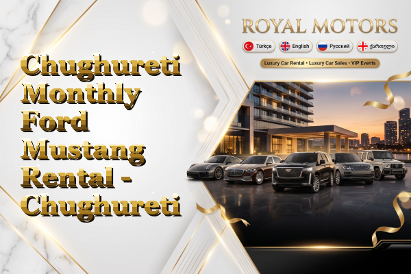 Chughureti Monthly Ford Mustang Rental - Chughureti
