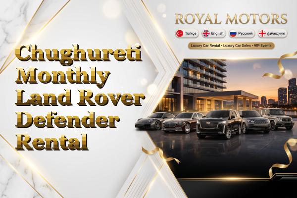 Chughureti Monthly Land Rover Defender Rental