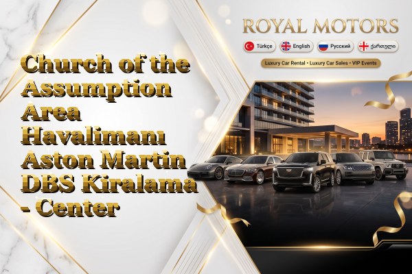 Church of the Assumption Area Havalimanı Aston Martin DBS Kiralama - Center