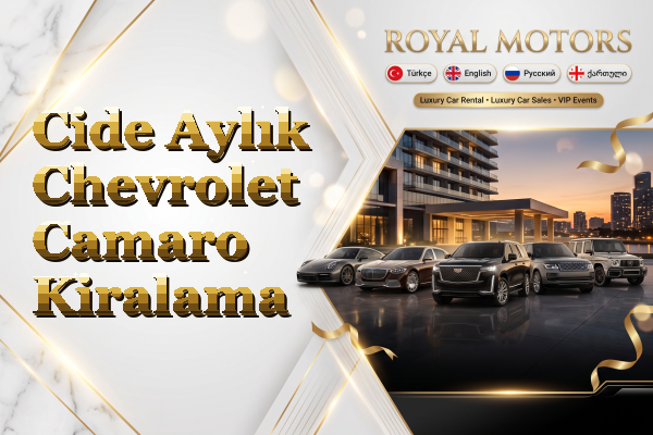 Cide Aylık Chevrolet Camaro Kiralama