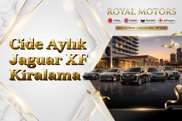 Cide Aylık Jaguar XF Kiralama
