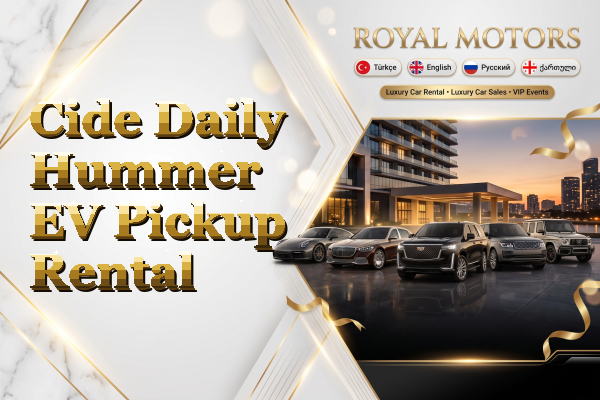 Cide Daily Hummer EV Pickup Rental
