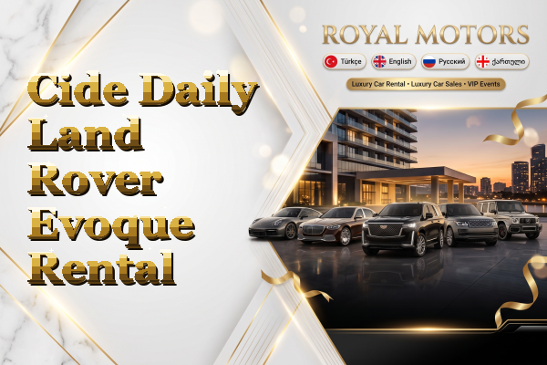 Cide Daily Land Rover Evoque Rental