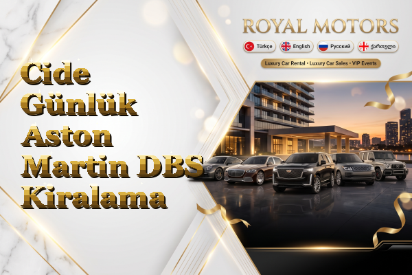 Cide Günlük Aston Martin DBS Kiralama