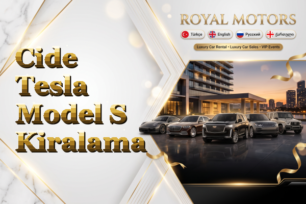 Cide Tesla Model S Kiralama