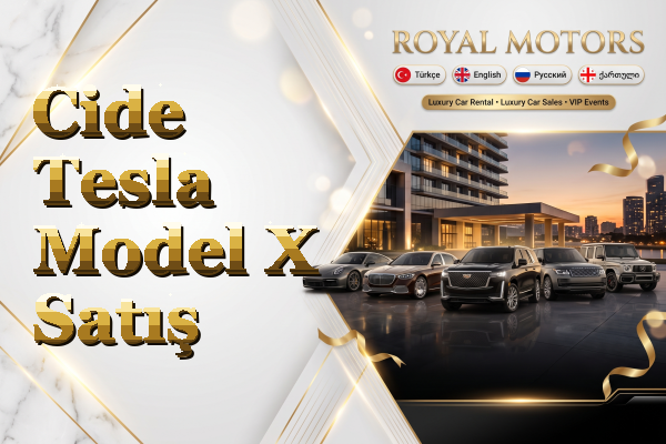 Cide Tesla Model X Satış