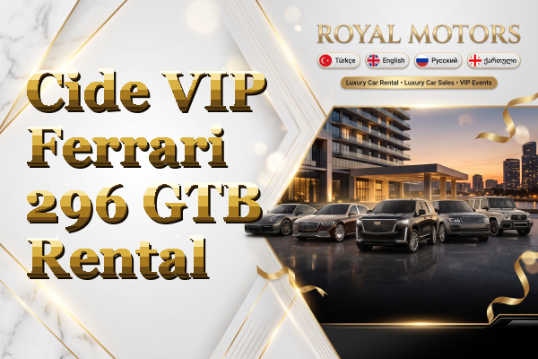 Cide VIP Ferrari 296 GTB Rental