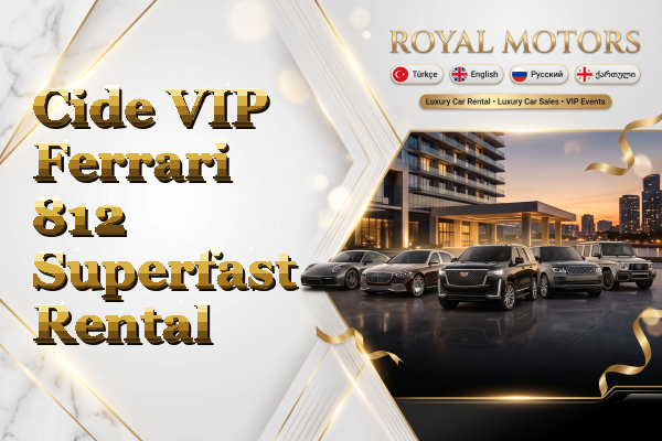 Cide VIP Ferrari 812 Superfast Rental
