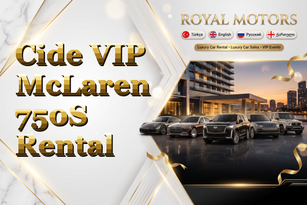 Cide VIP McLaren 750S Rental