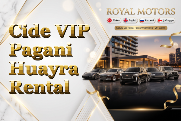 Cide VIP Pagani Huayra Rental