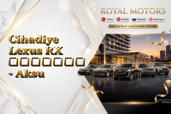 Cihadiye Lexus RX გაყიდვა - Aksu