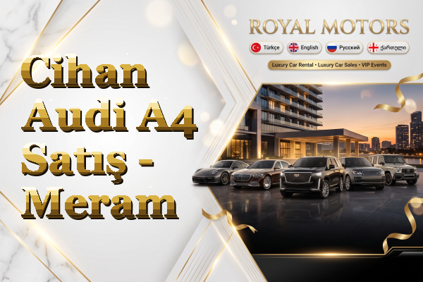 Cihan Audi A4 Satış - Meram