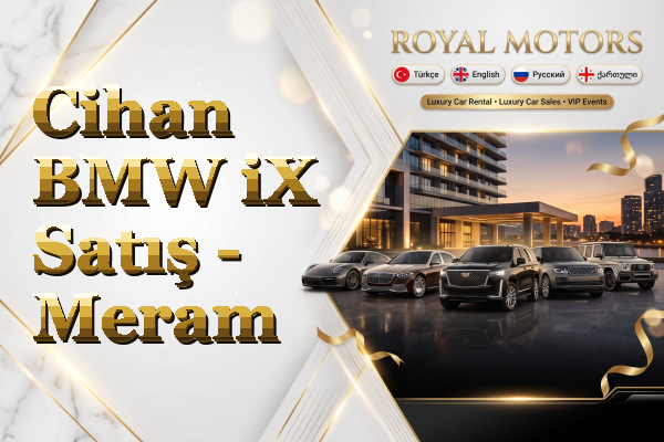 Cihan BMW iX Satış - Meram