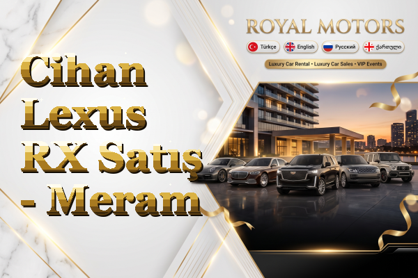 Cihan Lexus RX Satış - Meram