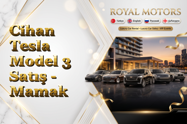 Cihan Tesla Model 3 Satış - Mamak