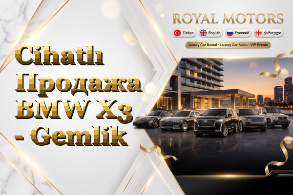 Cihatlı Продажа BMW X3 - Gemlik