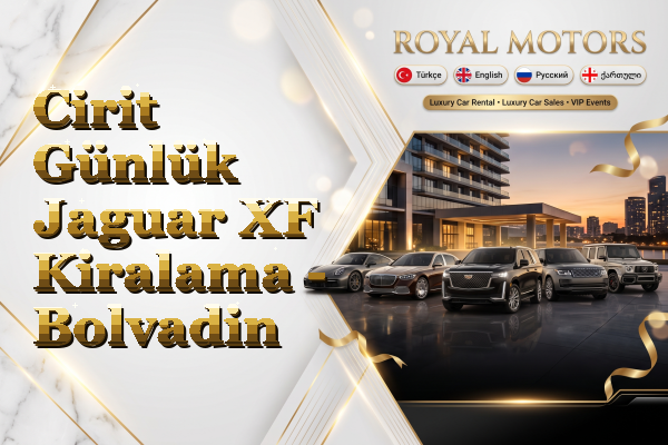 Cirit Günlük Jaguar XF Kiralama - Bolvadin
