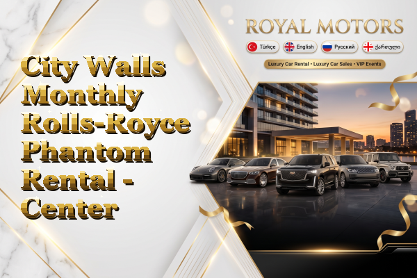 City Walls Monthly Rolls-Royce Phantom Rental - Center