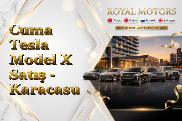 Cuma Tesla Model X Satış - Karacasu