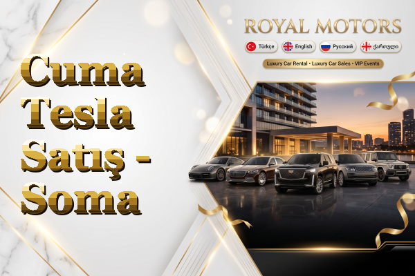 Cuma Tesla Satış - Soma