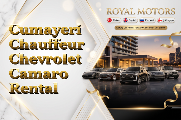 Cumayeri Chauffeur Chevrolet Camaro Rental