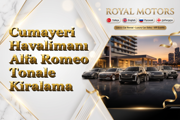 Cumayeri Havalimanı Alfa Romeo Tonale Kiralama