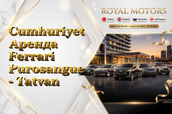 Cumhuriyet Аренда Ferrari Purosangue - Tatvan
