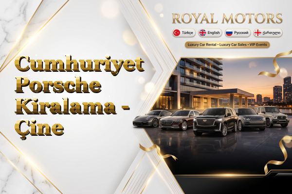 Cumhuriyet Porsche Kiralama - Çine