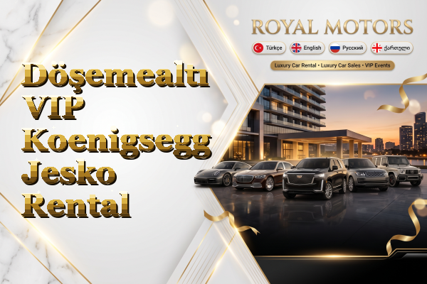 Döşemealtı VIP Koenigsegg Jesko Rental