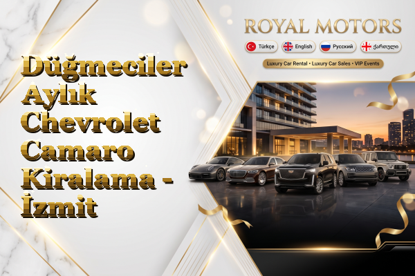 Düğmeciler Aylık Chevrolet Camaro Kiralama - İzmit