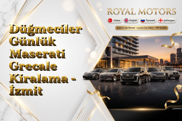 Düğmeciler Günlük Maserati Grecale Kiralama - İzmit