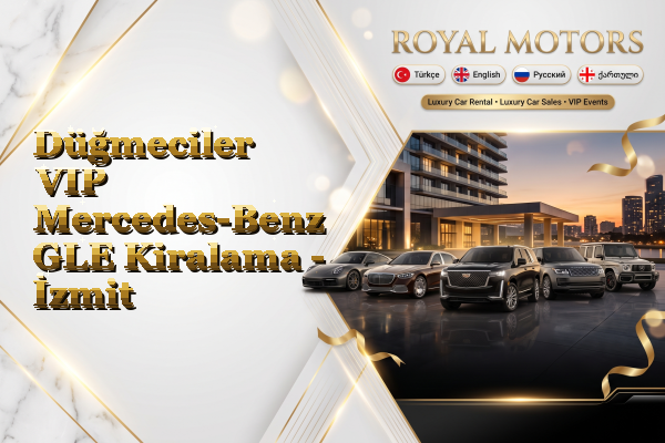 Düğmeciler VIP Mercedes-Benz GLE Kiralama - İzmit