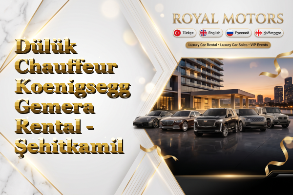 Dülük Chauffeur Koenigsegg Gemera Rental - Şehitkamil