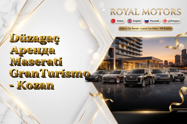 Düzagaç Аренда Maserati GranTurismo - Kozan