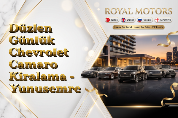 Düzlen Günlük Chevrolet Camaro Kiralama - Yunusemre