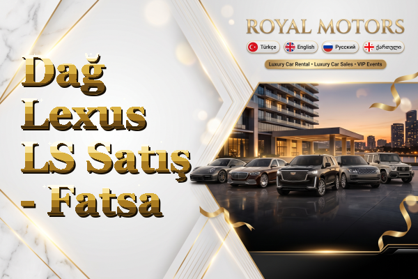 Dağ Lexus LS Satış - Fatsa