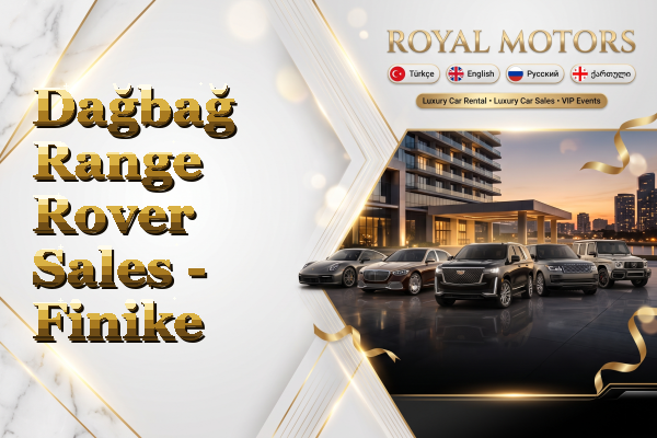 Dağbağ Range Rover Sales - Finike