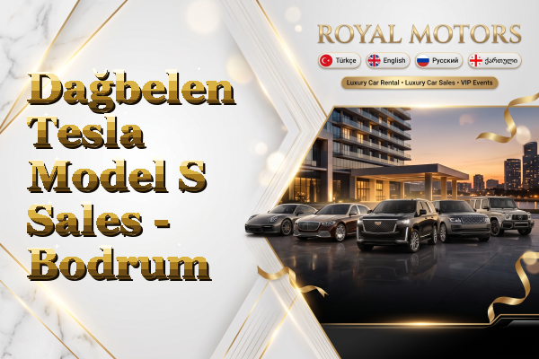 Dağbelen Tesla Model S Sales - Bodrum